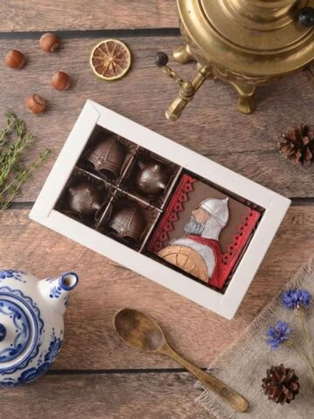 Шоколадный набор "Русский богатырь" #2 / Конфеты ручной работы