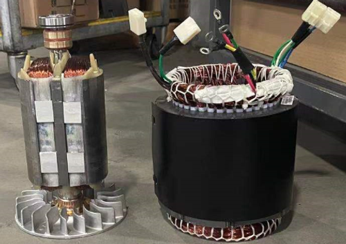 Генератор однофазный SDG 5000EHA (Статор+Ротор)/Alternator component, single phase