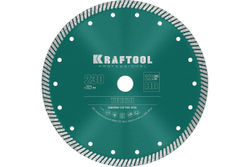 KRAFTOOL  TURBO 230 мм (22.2 мм,  10х2.8 мм), Алмазный диск (36682-230)