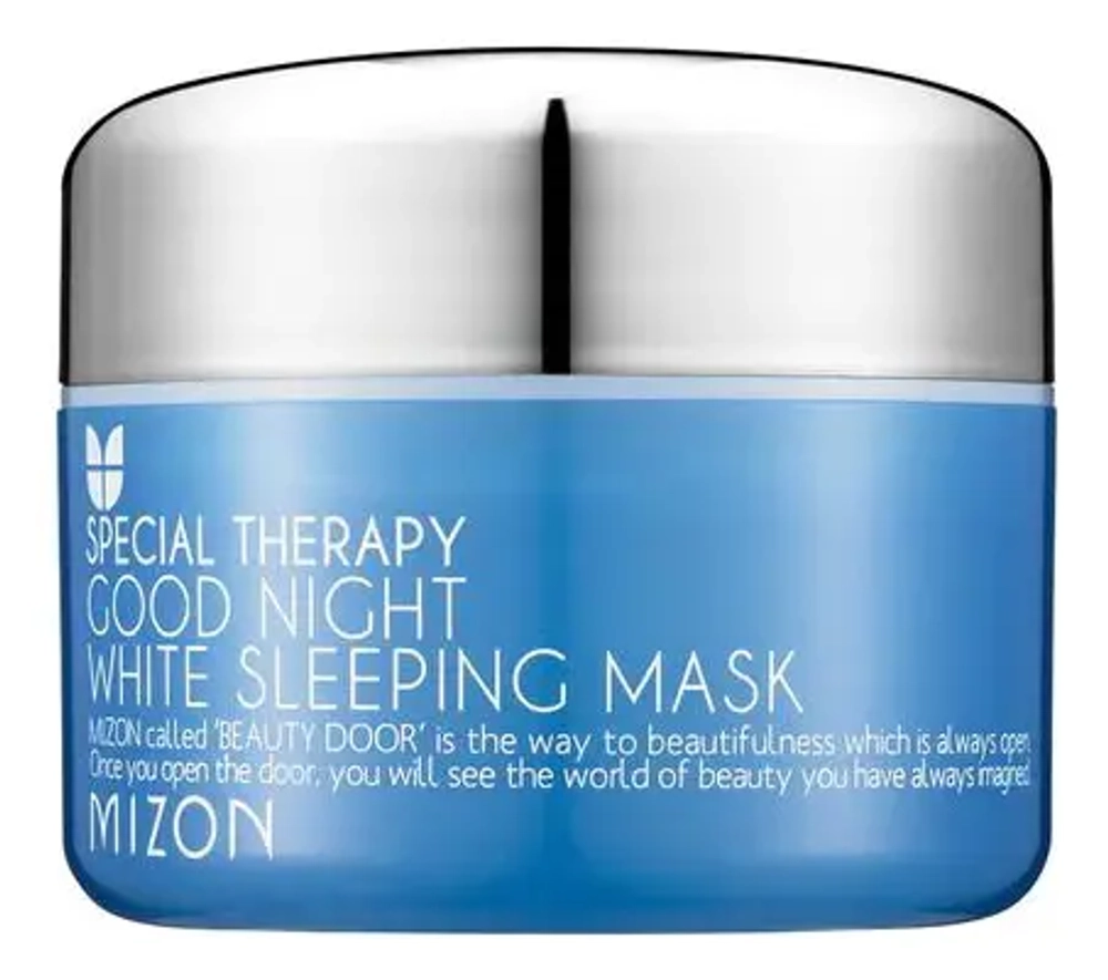 MIZON Маска для лица ночная отбеливающая - GOOD NIGHT WHITE SLEEPING MASK ,80мл
