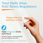 Doctor's Best, N-ацетилцистеин (NAC) для регуляции процесса детоксикации, 60 вегетарианских капсул