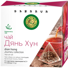 Чай черный Shennun Дянь хун в пирамидках 15 шт