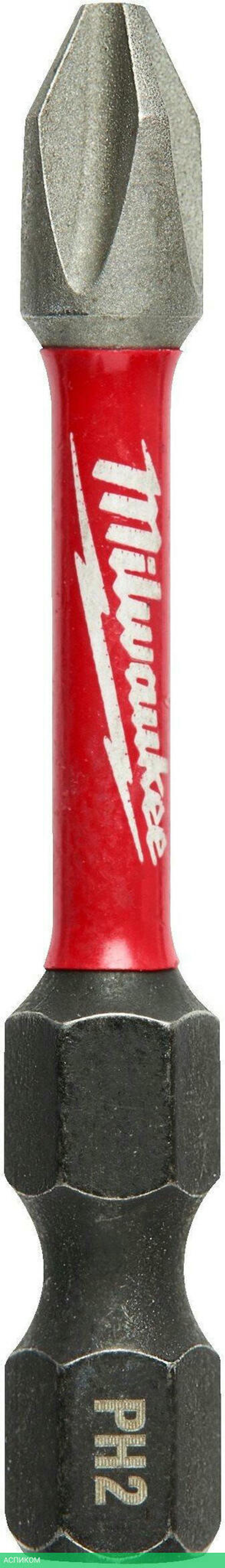 Бита Milwaukee Shockwave PH2 50мм (4932430854)