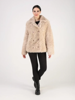 Дубленка зимняя шуба натуральная короткая