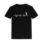 Футболка "ЭКГ - Джек Рассел в прыжке"