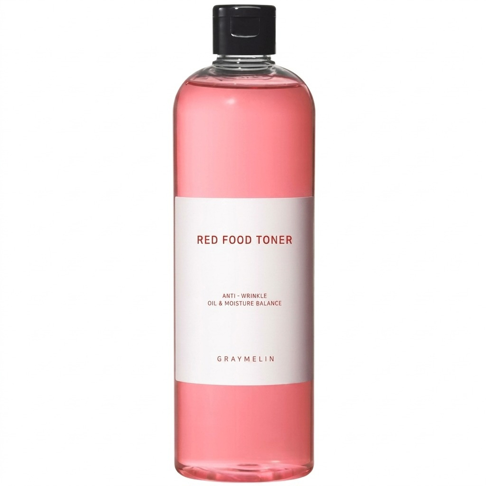 Тонер против морщин с экстрактами красных овощей и фруктов Graymelin Red Food Toner, 500мл