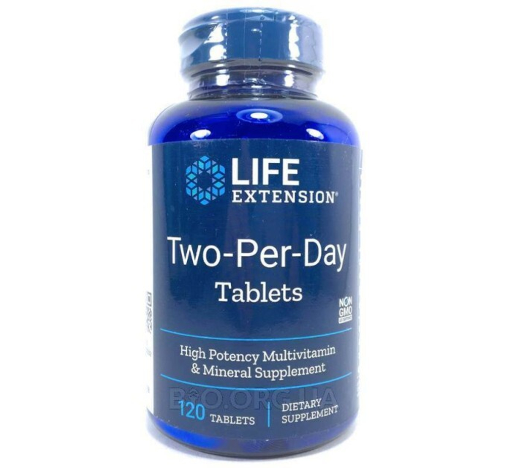 Two-Per-Day Multivitamin