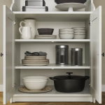 Шкаф - HAUGA IKEA/ХАУГА ИКЕА, 46х279х199 см, белый