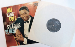 Винтажная виниловая пластинка LP Nat King Cole St. Louis Blues (USA 1958)