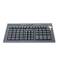 Клавиатура программируемая POScenter S67B (67 клавиш, MSR, ключ, USB, 3,0 м.), черная