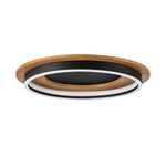 723017 Люстра LODI LED 25W 2000LM ЧЕРНЫЙ/ДЕРЕВО 3000K