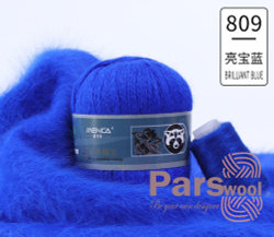 Пряжа Mink Wool (пух норки с синей этикеткой), 50г, 350м, 90%пух норки,10%полиамид (цена за 1 шт)