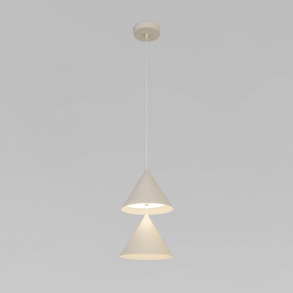 Подвесной светильник Eurosvet Peak 604052 LED бежевый