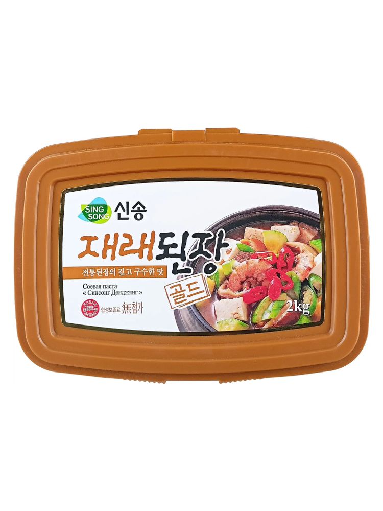 Соевая паста Sing Song Soybean Paste Денджянг 2 кг