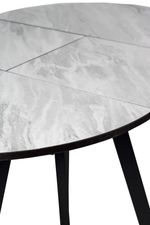 Стол обеденный Элип-2 (профиль) каркас чёрный