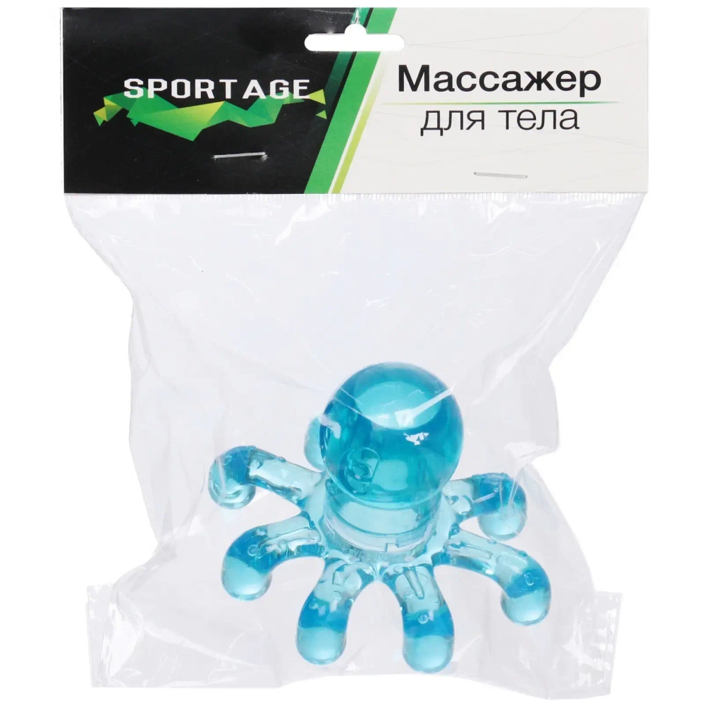 Массажер для тела «Octopus» 9*9*7 см, голубой