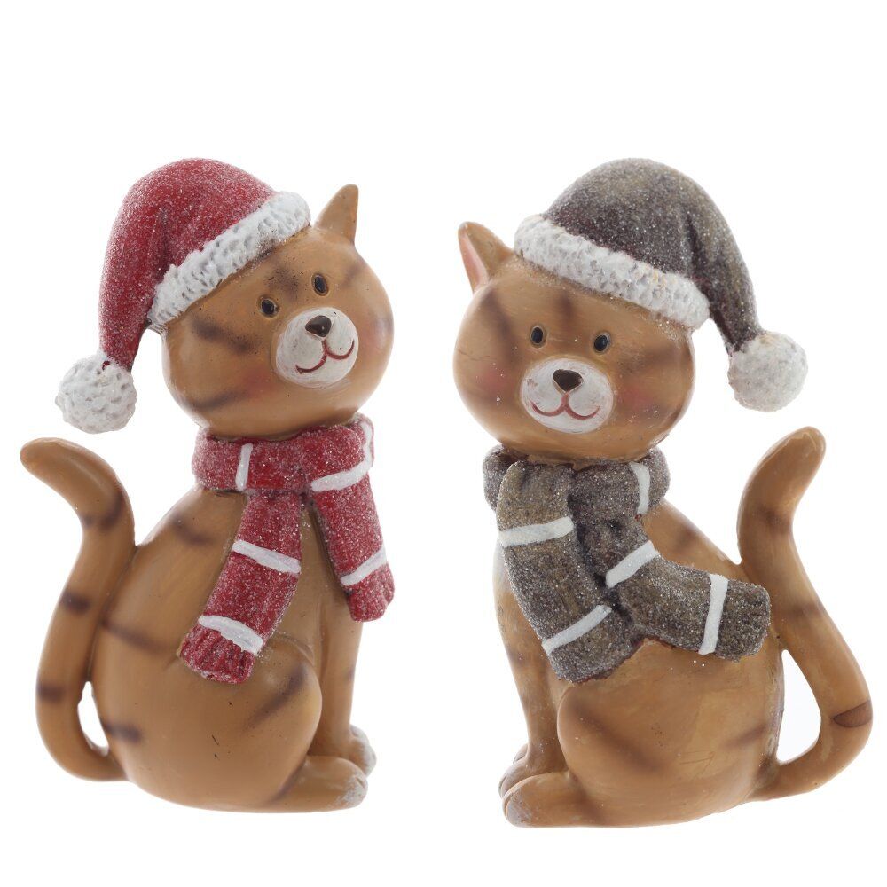 GAEM Фигурка декоративная "Кошка", L5 W4 H9 см, 2в.