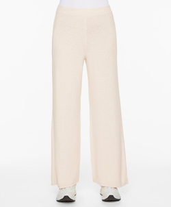 OYSHO Прямые брюки из ажурного трикотажа, овсяный