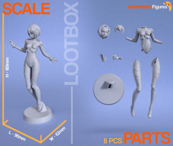 Рей Аянами Евангелион Фигурка Rei Ayanami Evangelion