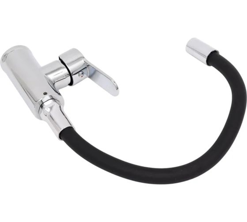 Смеситель для кухни, TSARSBERG TSB-732-BL02 черный гибкий излив тип См-МОЦБА