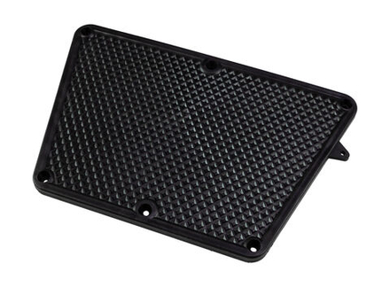 Накладка на транец внешняя черная, пластиковая