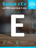 Буквы из пластика на стену