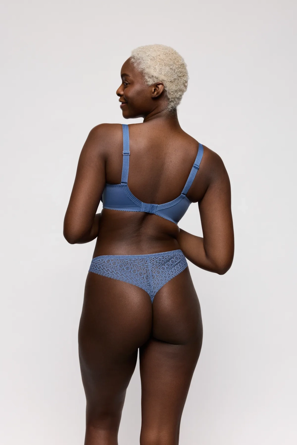 PRIMADONNA MONTARA Трусы танга, джинсовый синий