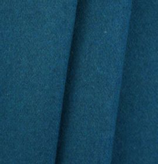 Пальтовое сукно 344-500 гр/м2, 50% шерсть, 50% п/э, 150 см, морская волна