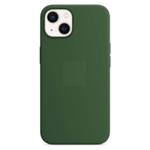 Накладка iPhone 14 Plus силикон темно-зеленый