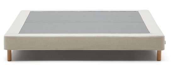 Основание кровати Ofelia La Forma со съемным чехлом бежевого цвета 180 x 200 см