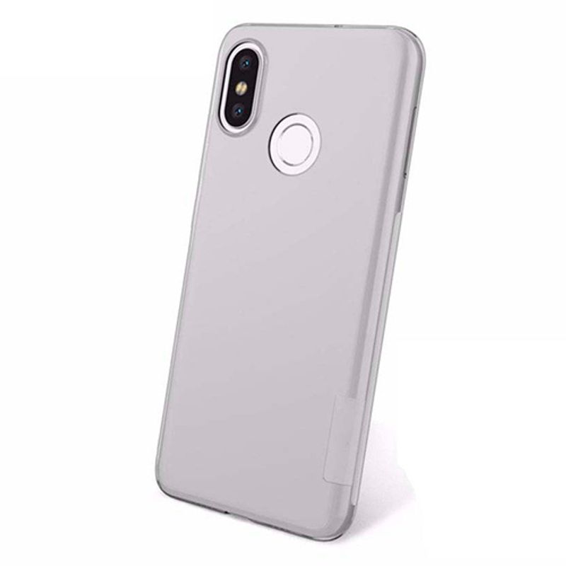 Силиконовый чехол Nillkin для Xiaomi Mi Mix 2S (Серый)