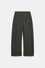 ZW COLLECTION БРЮКИ С ВЫСОКОЙ ТАЛИЕЙ - ZARA