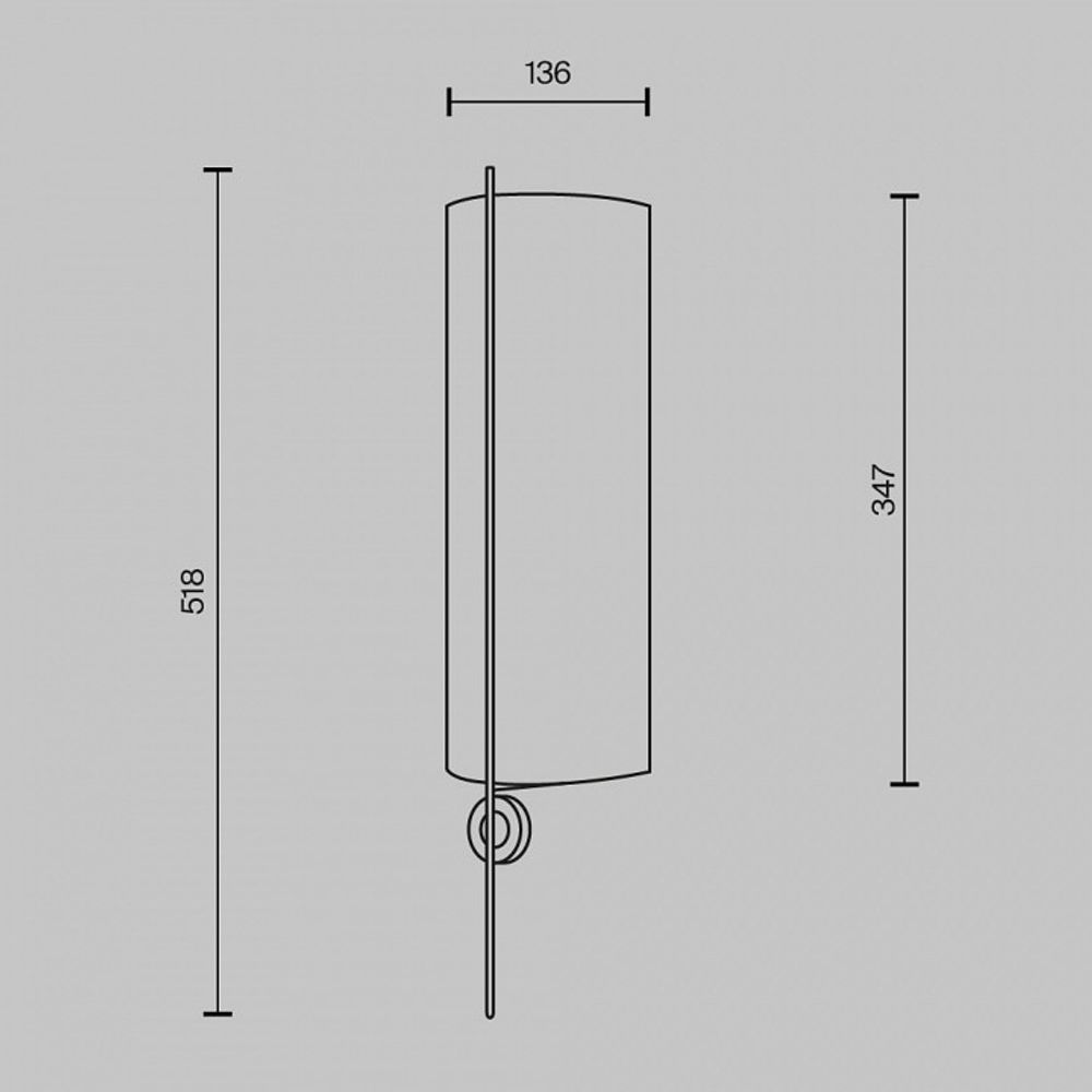 Бра Maytoni Glamping MOD437WL-02BG1