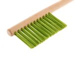 Щетка-сметка 2-рядная 280 мм, деревянная ручка СИБРТЕХ 84629