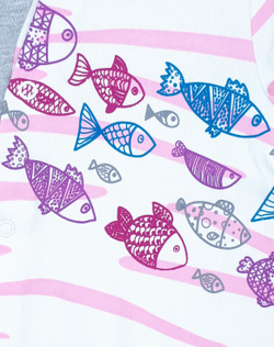 Комбинезон FISH (розовый)
