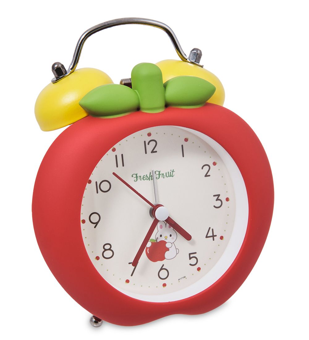 GAEM Art CL-67/3 Будильник «Яблоко» красный