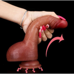 Фаллоимитатор CompanionX (20,5×4 см) с двойной плотностью