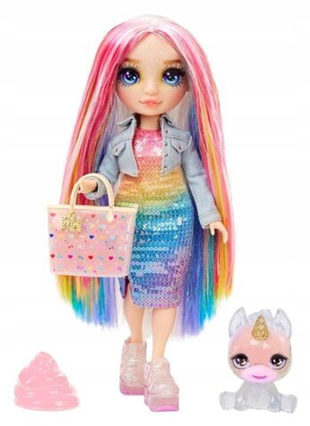 Кукла Rainbow High CLASSIC - Модная кукла Shiny Amaya Raine (Радуга) + питомец - Рейнбоу Хай 120230