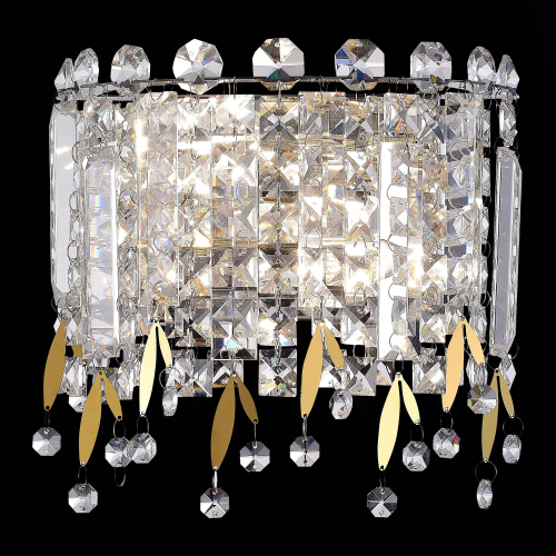 SL1655.201.02 Бра ST-Luce Золотистый/Прозрачный E14 2*40W