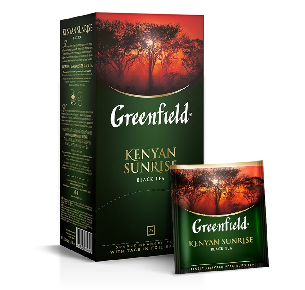 Чай Greenfield Sunrise черный, 50 г