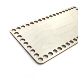 Донышко простое прямоугольное