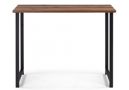 Обеденный стол Woodville Дилан Лофт 120х50х110 дуб делано темный