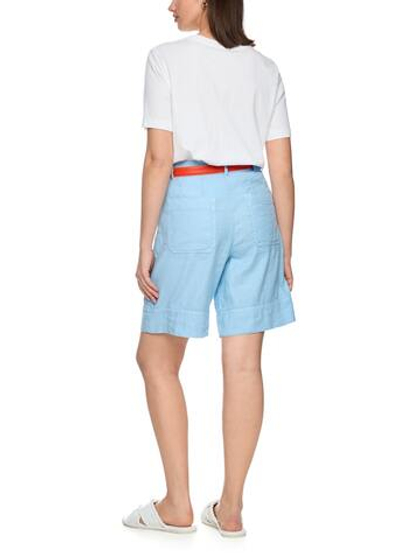 Marc Cain Шорты-бермуды из хлопка и льна