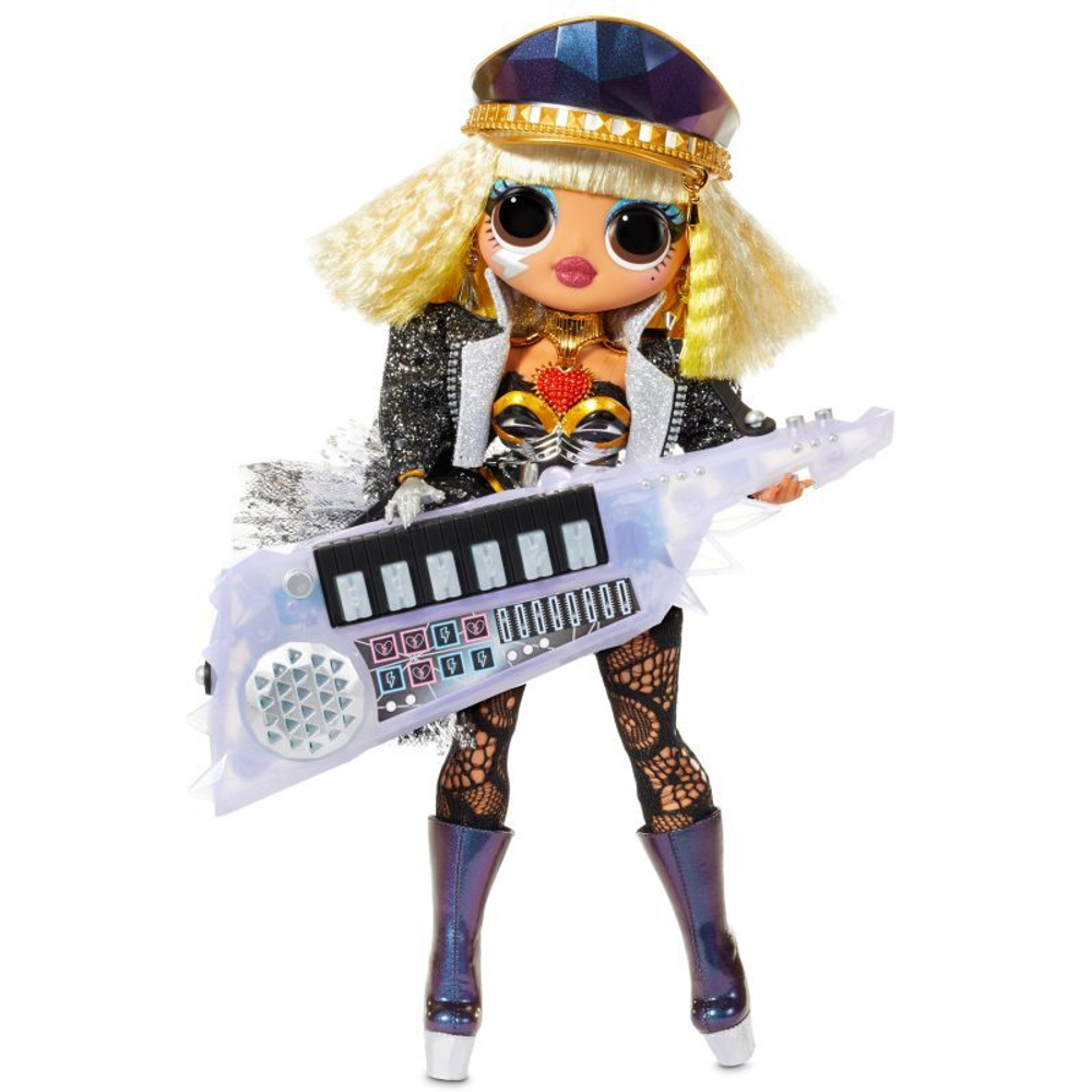 LOL SURPRISE - Кукла OMG MUSIC REMIX ROCK Fame Queen with Keytar OMG LOL 577607