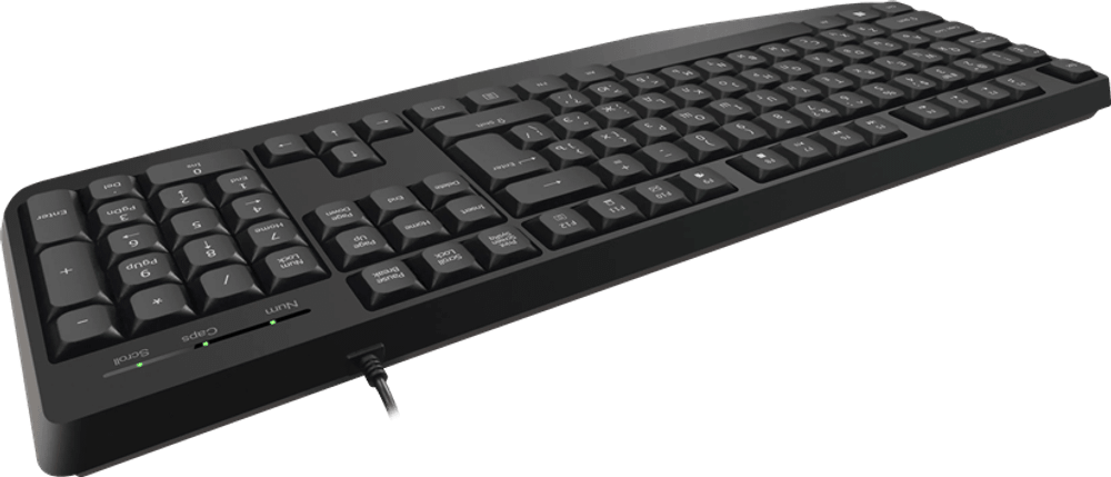 Клавиатура USB Defender Atom HB-546 черный