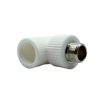Уголок полипропиленовый комбинированный TEBO 25x1/2" наружная резьба
