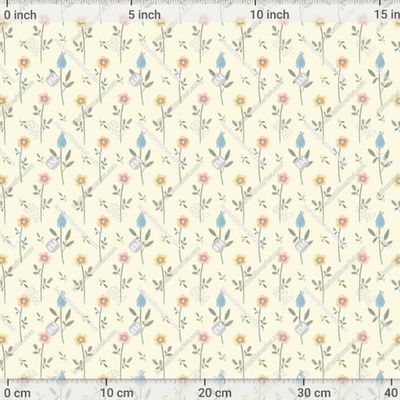 Милые декоративные цветы by Viktorova Tanya  638 DPI