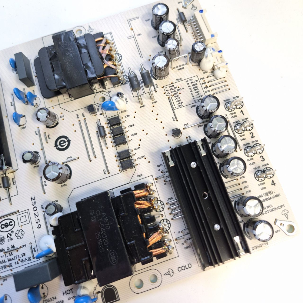 SHG5503A-248E CQC14134104969 блок питания для Xiaomi TV S MINI LED 55 2025 (L55MA-SPLRU)