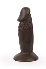 Фаллоимитатор анальный коричневый 12 см