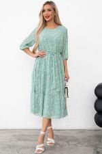Платье Хелен (мята/белый) Р11-1075/25 Nikol